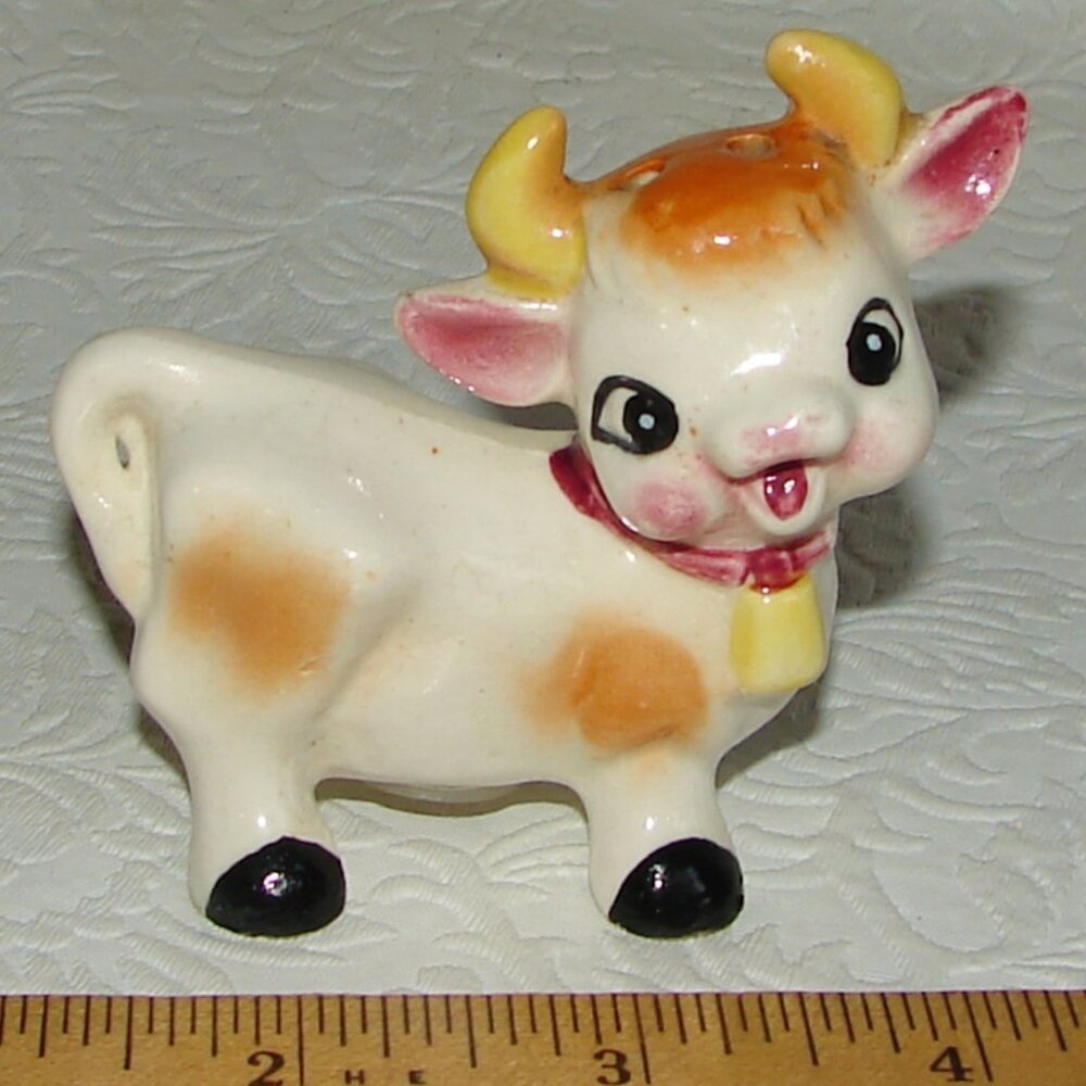 Vtg Elsie the Cow Salt or Pepper SHAKER, Japan, Single Replacement, Not Purple